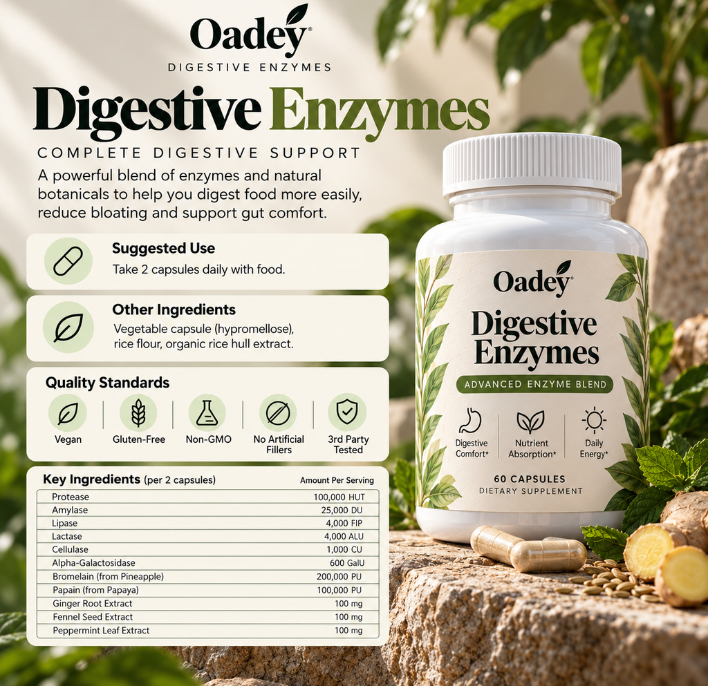 Oadey™ Digestive Enzymes